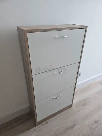 3-door Wooden Storage Shoerack