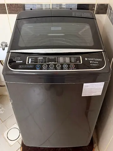 Northway Top Load Washing Machine - 8kg, Fuzzy Logic, Grey