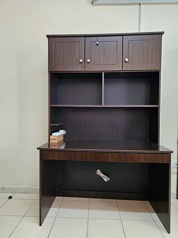 Study Table / Multipurpose Table with Storage  Drawers SOLID WOOD - HEAVY  STURDY