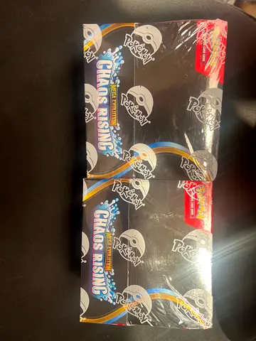 Pokemon chaos rising booster boxes