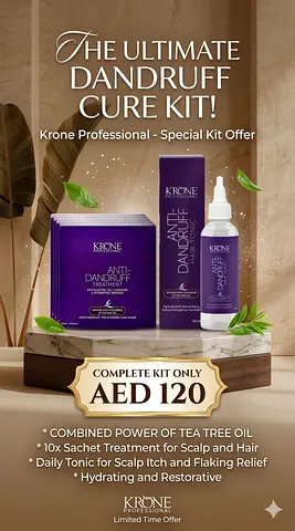 Krone Professional Anti-Dandruff Cure Kit