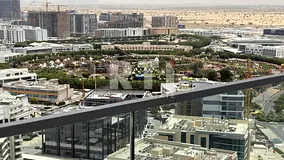 MULTIPLE CHEQUES | MIRACLE GARDEN VIEW |HIGH FLOOR