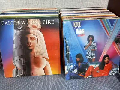 Collection of Vintage Classic Music Vinyls