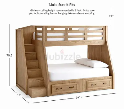 Pottery Barn kids bunk bed