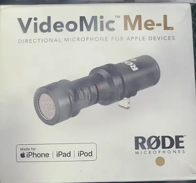 Rode VideoMic Me-L Directional Microphone for Apple (Like New, Sealed)