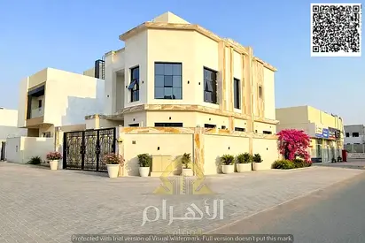 بمقدم اقل من 10% | تملك فيلا فاخرة بالزاهية عجمان | 5 غرف ماستر G+2 بسعر لقطة استلام فوري