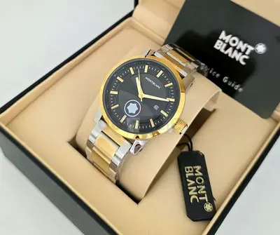 Mont blanc mens watch