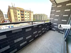 Prime Location | Family Building | Last Unit | Spacious 1BHK With Balcony | Maid Room or Study | Clo