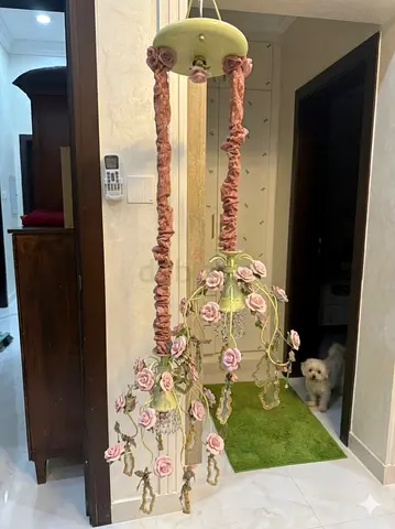 Floral Decorative Pendant Ceiling Light