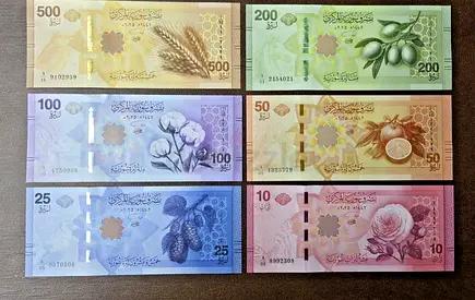 Set of Libyan Banknotes 10–500 Dinars - Uncirculated Collection