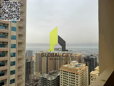 شقة واسعة بغرفة نوم واحدة للبيع في مدينة الإمارات | طابق مرتفع وموقف سيارات