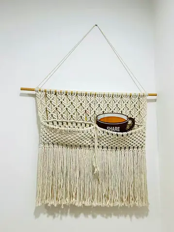 Handmade Macrame Wall Tapestry