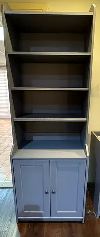 Book shelf and storage cupboard Ikea