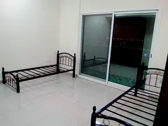 Attached Bath Furnish Sweet Room with Balcony available for Executive Bachelor oppst RAK Bank Qusais