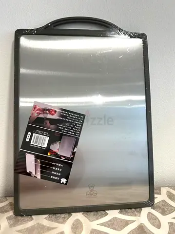 Double-Sided Stainless Steel Cutting Board Heavy Duty Chopping Board