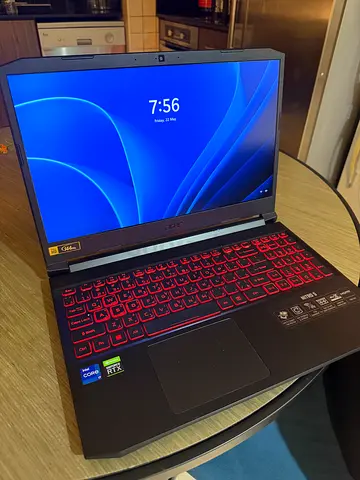 Acer nitro 5, used 1 week 32gb ram, rtx 3050 4gb 1tb storage