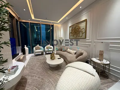 Luxury 2BR | Burj Khalifa View | 2 Parking | High Floor
