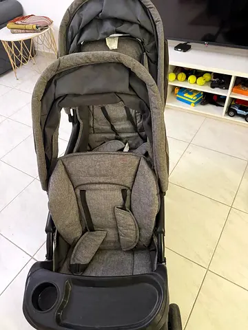 Double Baby Stroller_ By Junior