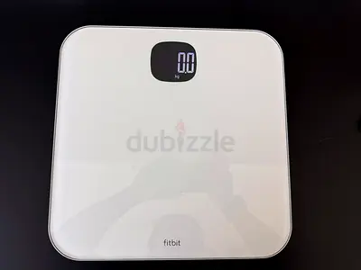 Fitbit Aria Air Bluetooth Digital Body Weight And Bmi Smart Scale, White