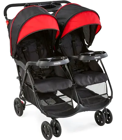 Double or Twin Stroller Kolcraft Cloud Plus Brand USA Made Upto 40 kg Children