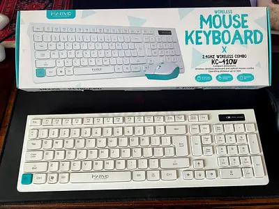 Wireless KC-410W Mouse + Keyboard Combo