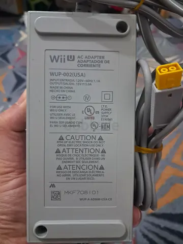 Nintendo Wii U Power Adapter / AC Adapter - Good Working Condition
