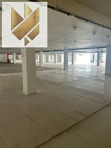 Large 45,000 sq ft commercial showroom for rent in Industrial Area 4 | Main road frontage | Two floors | Private parking | Central air conditioning