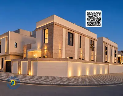 For sale, including registration fees: a modern, super deluxe villa with 4 bedrooms in Al Bahia, Ajman, at an excellent price.