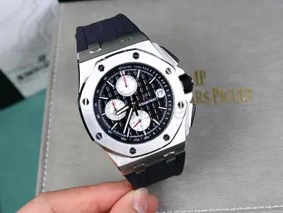 Audemars Piguet Royal Oak Offshore Chronograph Luxury Watch – Black Dial  Rubber Strap