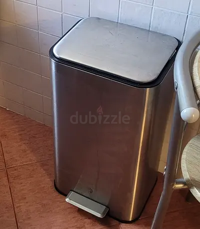 Stainless Steel 30L Large Trash Can