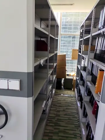 Metal Office Storage Shelving Units — Heavy Duty Archive Racks (Set)