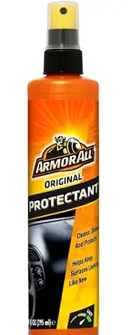 Protective spray for car dashboard