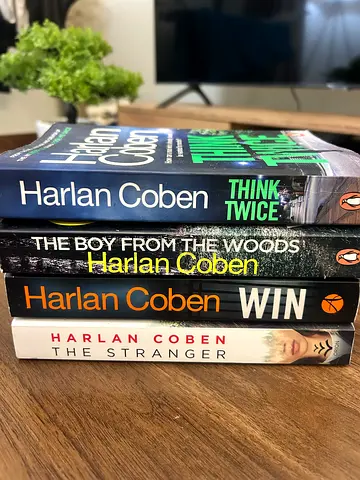 Harlan Coben collection — 5 thrillers (Think Twice, The Boy from the Woods, Win, The Stranger)