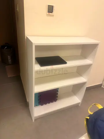 Kids Toy Storage Shelf / White Organizer Shelf – Good Condition