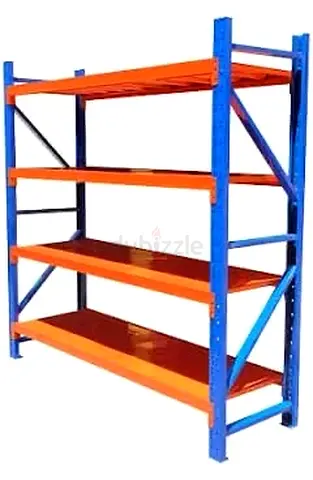 Heavy Duty Industrial Storage Rack - 4 Tier Pallet Shelving 1.10 legth