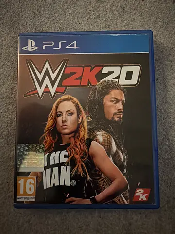 WWE 2K20 PS4 game disc (used) - good condition