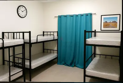 Bed spaces for group and individuals are available in Karama Centre