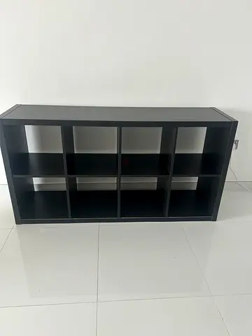 Ikea Kallax black unit - great for storgae