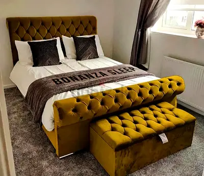 Queen Size Brand New Fully Customisable Bed Manual Storage