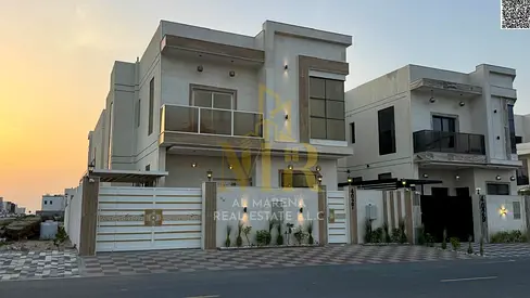 Luxury modern villa for sale – ready for immediate occupancy or a smart investment! Behind Al Qabail Mall, prime strategic location. Price includes el