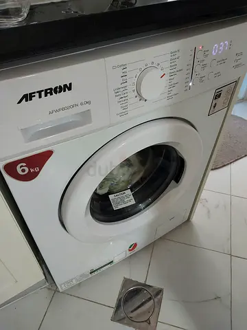 6kg Aftaron Front-Load Washing Machine - Excellent Working Condition (Less Than One Year Old)