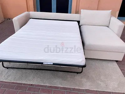 Ikea vimle L shape sofa bed Beige Excellent Condition like new Condition