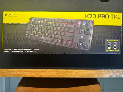 Corsair K70 Pro gaming keyboard