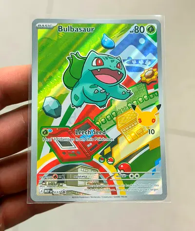 Pokemon TCG Bulbasaur #037 Promo Mega Evolution NM