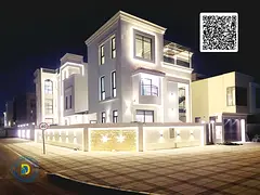 Price includes registration fees. Corner villa with 5 bedrooms and a roof in Al Zahiyah area, Ajman,