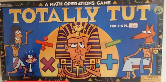 Totally Tut — Math Operations Board Game, Brand New