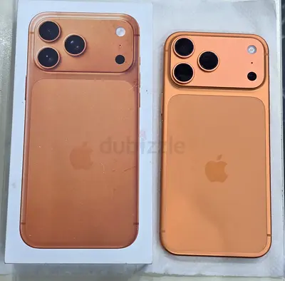 I phone 17 pro max 256 gb TDRA 132 cycle count  box cable