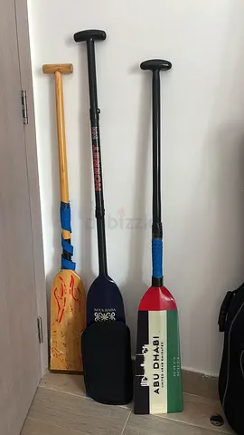 Set of 3 Lightweight dragon boat Training Paddles