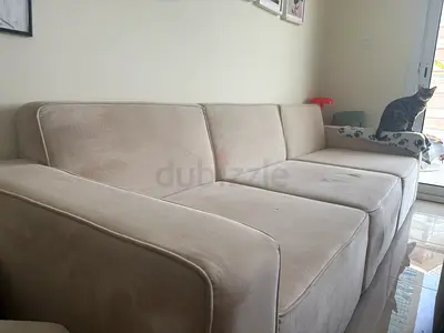SOFA + side big puff businessbay 2.80m x 80cm