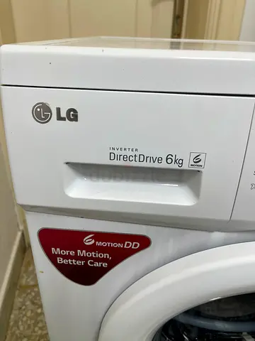 LG 6kg Front Load Washing Machine - Direct Drive